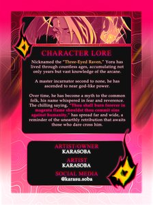 YORU card back