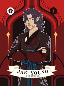 Jae-Young card front